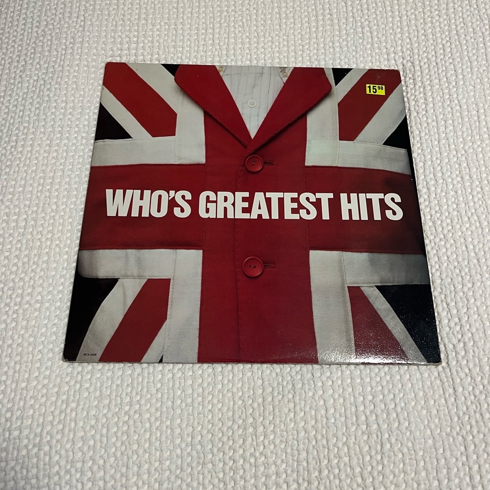 The Who Greatest Hits Vinyl Record